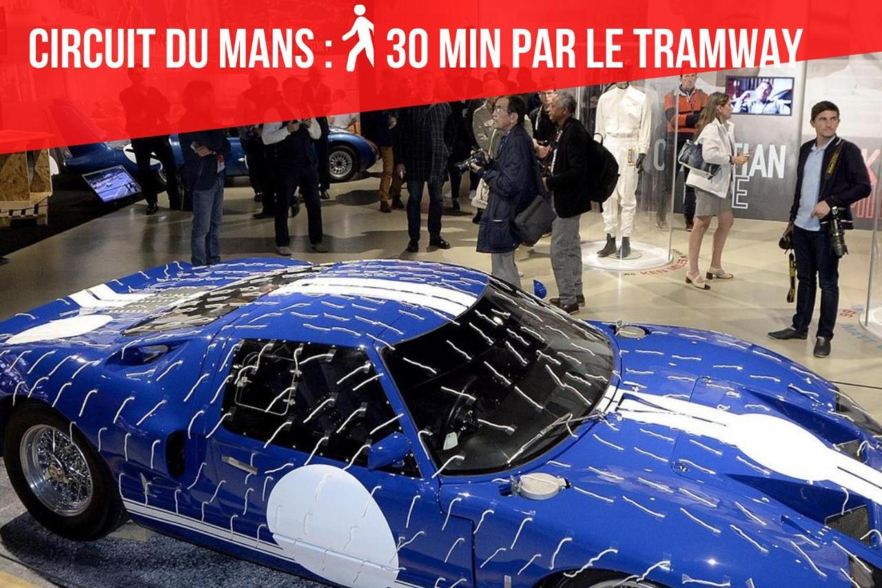 Tramway 9 Jaures Cosy Proche Gare Le Mans Exterior foto